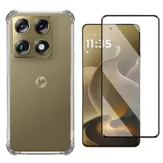 Capa Case Capinha E Película 3d Para Motorola Signature