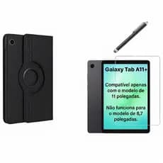 Capa Case Pelicula Para Samsung Galaxy Tab A11+ Plus 11 Polegadas X230 X236