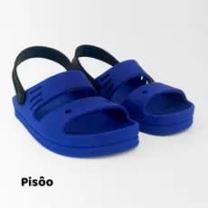 Papete Infantil Masculina Pisôo – Correia 2 em 1 Antiderrapante e Super Confortável para o Dia a Dia