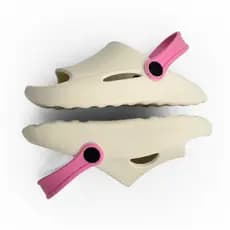 Chinelo Menina Infantil Nuvem 2 em 1 – Leve, Antiderrapante, Anatômico e Confortável