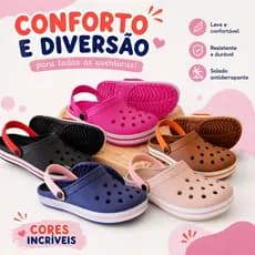 Babuche Ortopédico Fachetado Unissex Chinelo Confortável  Adulto e Infantil 2 em 1 – Estilo No Dia a Dia