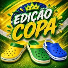 Babuche Injetado Fachetado Unissex Chinelo Adulto e Infantil 2 em 1 Cores Brasil Edição Copa – Estilo No Dia a Dia