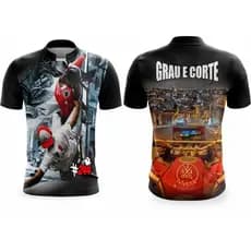 Camiseta Grau Futurista Masculina Estampada Moto Wheeling Cyberpunk 244 Streetwear Casual