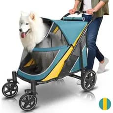 Carrinho Passeio Pet Cães Médio Grande Porte Até 60kg Pc400t