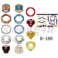 Tops Giratórios Únicos B-188 Burst Apenas B188 DB Astral Spriggan Sem Lançador/Caixa