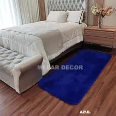 Tapete Passadeira Sala Quarto Corredor Peludo Shaggy 1,50x0,50!