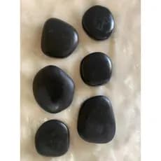 Kit 6 Pedras Vulcânicas Pedras Quentes 6 unidades
