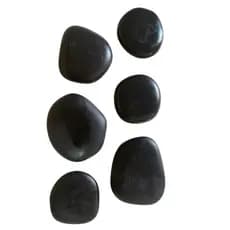 Pedras Vulcânicas  Kit 6 Pedras Quentes