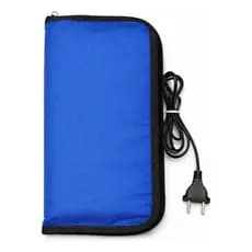 Bolsa Térmica Massagem Pedras Quentes Vulcânicas Aquecedora AZUL