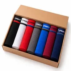 Kit 5 Cuecas Boxer Masculina Dry Fit Respirável Sem Costura Confortável Cueca Esportiva Premium Academia Treino