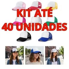 Kit 10 Bonés Para Personalização Sublimação Com Regulagem ATACADO