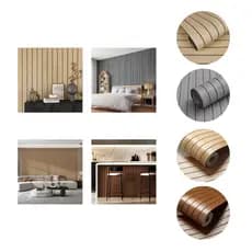 Rolo Painel Ripado Alto Relevo EVA Autocolante 3m x 60cm Espessura 4mm 1,80m² Por Rolo