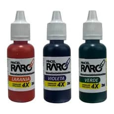 Kit 3 Tintas Recarga Marcador Quadro Branco Pincel Raro 20ml Cada Rende 6 Recargas Universal 6 Cores Premium Pratico