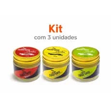 3 Unidades Balm Hidratante para barba Natrum 30g