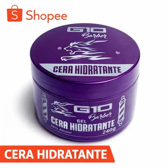 Gel Cera Hidratante G10 Barber 240g