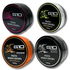 Pasta Modeladora para cabelo alta Fixação G10 Premium