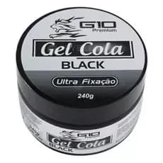 Gel Black  240g G10 Premium Gel Preto Cobre o Cabelo Branco