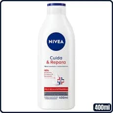 Loção Hidratante com Niacinamida Nivea Cuida e Repara Pele Seca e Extrasseca 400ml