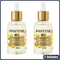 Kit 2 Tônico Capilar Antiqueda com Biotinamina B3 Pantene 52ml cada