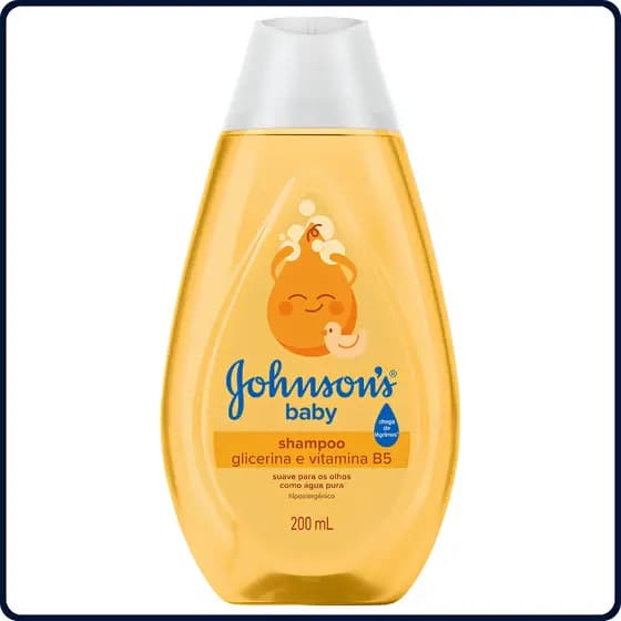 Shampoo de Glicerina Johnson's Baby 200ml
