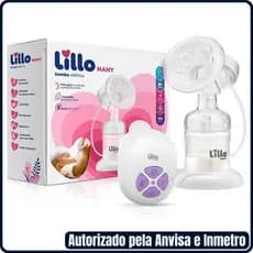 Bomba Elétrica Portátil Extratora de Leite Materno Bivolt Lillo Mamy