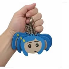 Chaveiro Coraline Chaveiro  Pingente Chave Decoração Nerd Geek