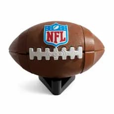 Bola Futebol Americano Decorativa + Suporte 16x8cm | Item Colecionável Esportivo | Decoração Man Cave 3D
