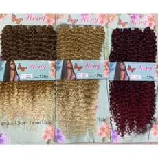 Cabelo Cacheado Orgânico em Crochet Braid - 320gramas