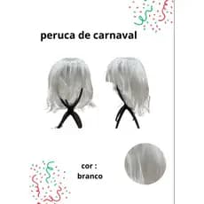 ￼Peruca Channel Cores Variadas Fantasia