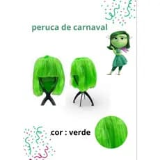 ￼Peruca Channel Cores Variadas Fantasia