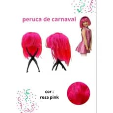 ￼Peruca Channel Cores Variadas Fantasia