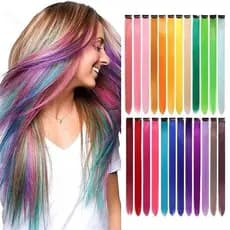 ￼mechas tic tac para arrasar. Sao 3 mechas. Diversas cores. Pode chapinha e baby lizz