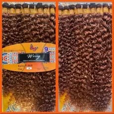 LANÇAMENTO: Cabelo Cacheado orgânico BIO ORGÂNICO  - 320gramas - 65cm / weng (3816)