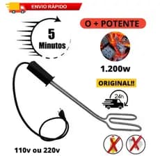 Acendedor Elétrico P/ Churrasqueira A Carvao E Lareiras