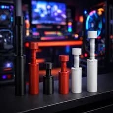 Suporte de Placa de Vídeo GPU Anti Sag Ajustável | Suporte para GPU Impresso em 3D para PC Gamer