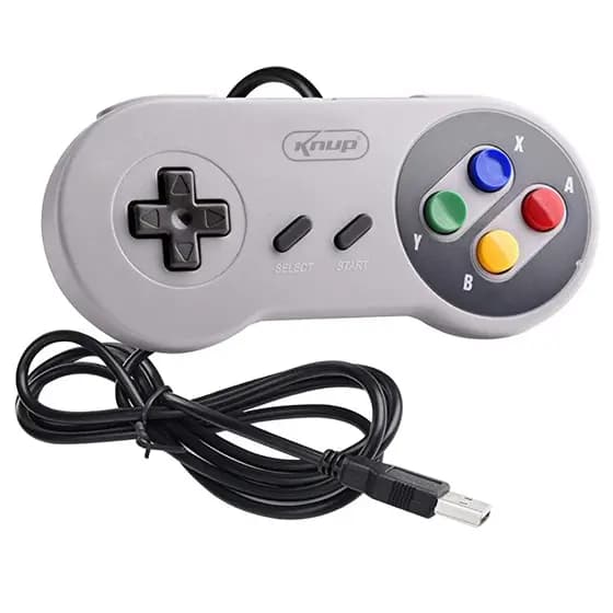 Controle Usb PC Acessórios Pc Gamer Joystick Super Nintendo Usb Pc Manete Jogos Raspberry