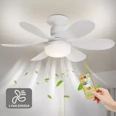 80/60/40W 6 Hélices Ventilador De Tetot Ponente Controle Remoto Lcg led Envio imediato