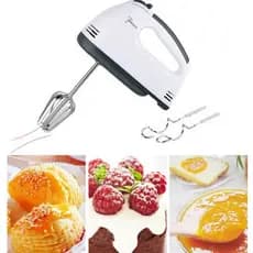 Batedeira De Mão Bolo Portátil 260w 220V Leve 7 Velocidades Envio Imediato