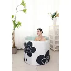 Banheira Profissional Ôfuro Spa Em Casa Sem Instalação 230l (CORES LISAS E ESTAMPADAS VARIADAS)