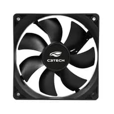 FAN 80MM PRETO F7-PW10BK MOLEX SEM EMBALAGEM C3TECH