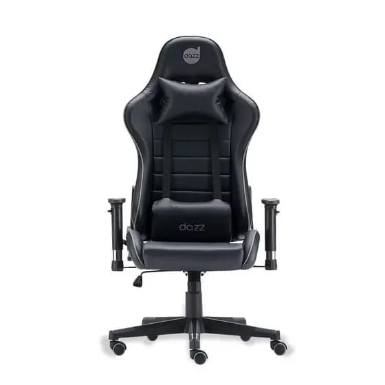 CADEIRA GAMER DAZZ PRIME-X V2 PRETO E CINZA - 62000154