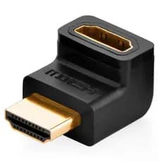 ADAPTADOR UGREEN HDMI PARA HDMI F 90 GRAUS ACIMA HD112 - 20110