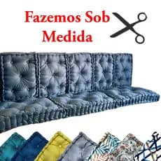 Almofada 120x60 X 10 Altura Futón Turca Cheia Suede Veludo Para Assento De Banco Ou Cadeira