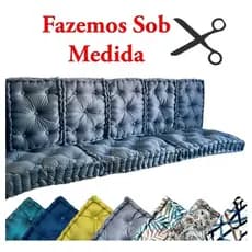 ALMOFADA 25x25 X 10 CM FUTÓN TURCA CHEIA SUEDE VELUDO PARA ASSENTO DE BANCO OU CADEIRA