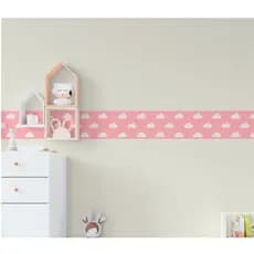Adesivo Faixa Decorativa Infantil Papel Parede para o quarto do seu bebê sala ou cozinha Visu = 145