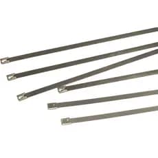 ABRAÇADEIRAS AÇO INOX 30 CM X 2,5MM PARA COIFAS E OUTRAS APLICAÇÕES