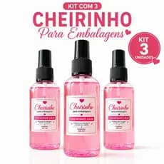 𝗞𝗶𝘁 𝗱𝗲 𝗖𝗵𝗲𝗶𝗿𝗶𝗻𝗵𝗼𝘀  para Embalagens e Loja Aroma Suave para Pedidos e Sacolas