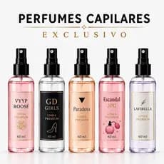 Perfume Capilar Feminino Premium Fragrância Delicada 60ml