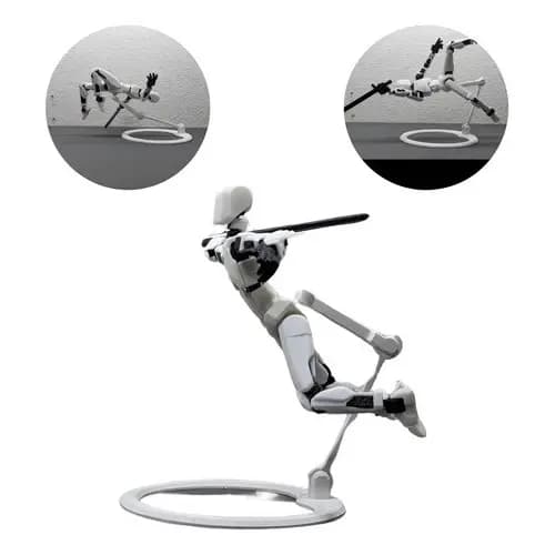 Suporte Base Para Boneco Dummy 13 Ideal Para Stop Motion Branco