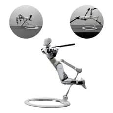 Suporte Base Para Boneco Dummy 13 Ideal Para Stop Motion Branco